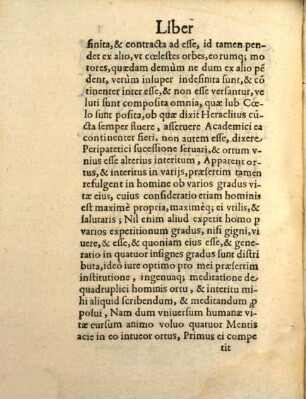De quadruplici hominis ortu : libri quatuor