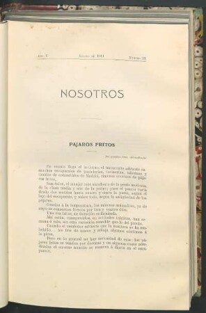 Pájaros fritos