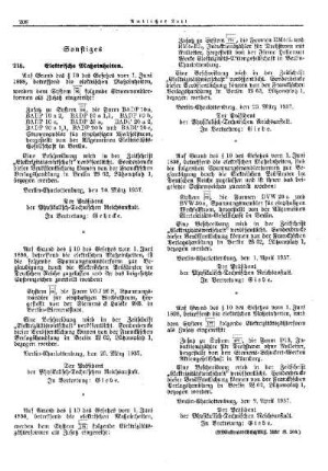 Elektrische Maßeinheiten : [Sonstiges] ; [Amtliche Erlasse] ; [Amtlicher Teil]