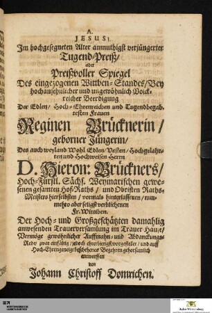 Abdanckung
