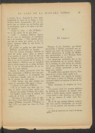II - El viajero