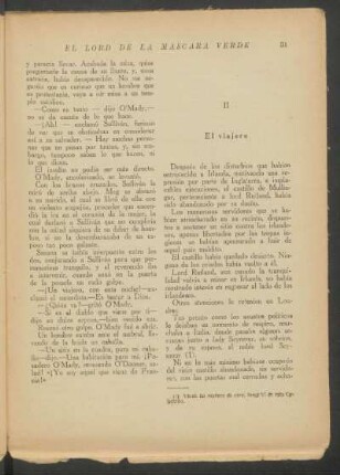 II - El viajero