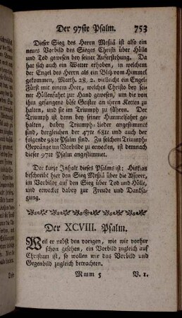 Der XCVIII. Psalm.