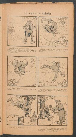 El seguro de Aviador - [Cómic]
