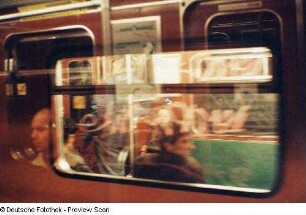 In einer U-Bahn