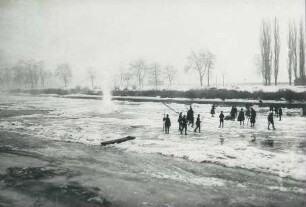 Eiswinter 1956 am Main