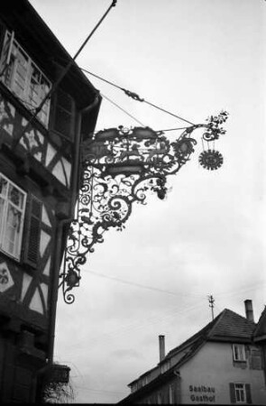 Nagold: Gasthaus zur Post, Aushängeschild