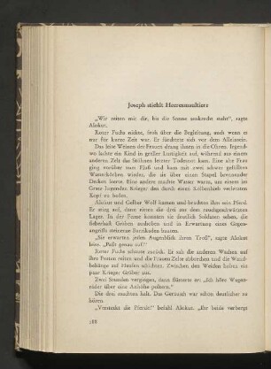 Joseph stiehlt Heeresmaultiere