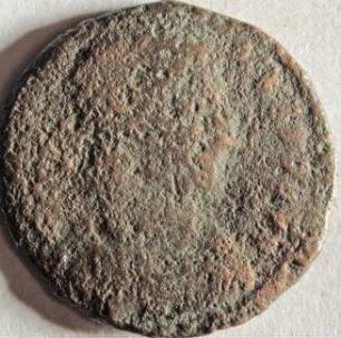 Römische Münze, Nominal Maiorina, Prägeherr Constantius II., Prägeort Lyon, Original