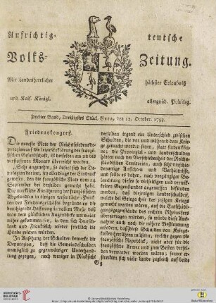 Zweiter Band. Dreißigstes Stück