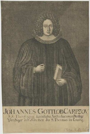 Bildnis des Johannes Gottlob Carpzov