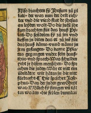 77r-86r, Also brachten sy Jhesum zu Pilato...