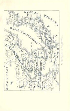 Orientierungskarte des Kriegsschauplatzes