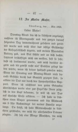 12. An Moses Moser