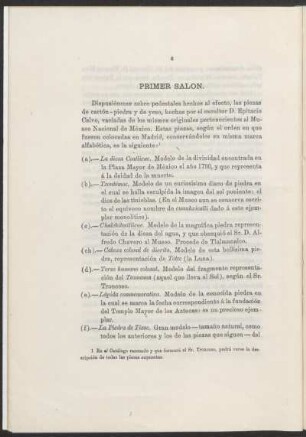 Primer salón.