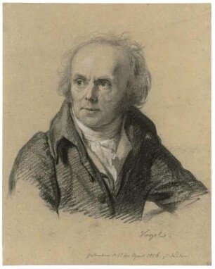 Bildnis Vogel, Christian Leberecht (1759-1816), Maler