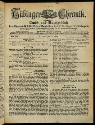 701-708, 29. August (Nro. 168) - 30. August (Nro. 169)