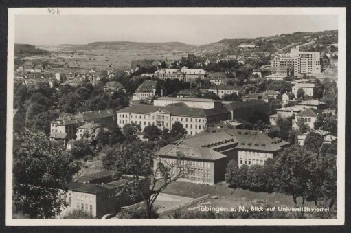 436, Tübingen a. N., Blick auf Universitätsviertel.