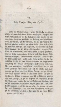129-161 Die Eucharistie, ein Opfer