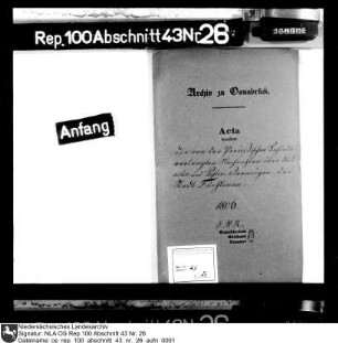 Aktiv- und Passivvermögen der Stadt Fürstenau