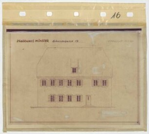 Stuttgart-Münster: Pfarrhaus