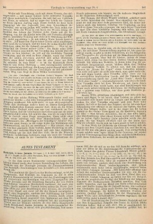 341-343 [Rezension] Rudolph, Wilhelm, Jeremia