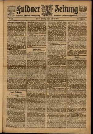 Ausgabe vom Dienstag, den 03. Oktober 1905.