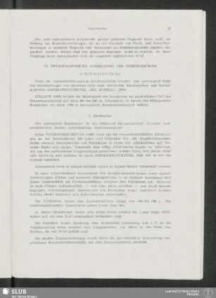VI. Petrographische Ausbildung Des Nebengesteins