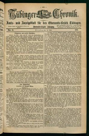 13. Mai (Nro. 98) - 17. Mai (Nro. 102)