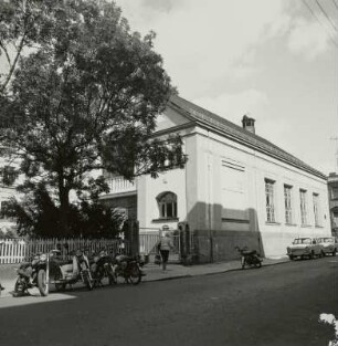 Glauchau, Lindenstraße 28, Turnhalle der Georgius-Agricola-Schule