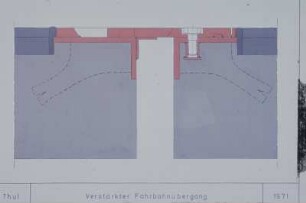Verstärkter Fahrbahnübergang