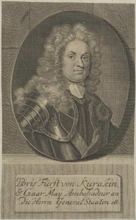 Bildnis des Boris Fürst von Kurakin