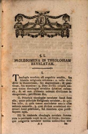 Theses de theologia, et religione revelata