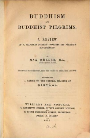 Buddhism and Buddhist pilgrims