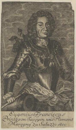 Bildnis von Eugenius Franciscus, Prinz von Savoyen
