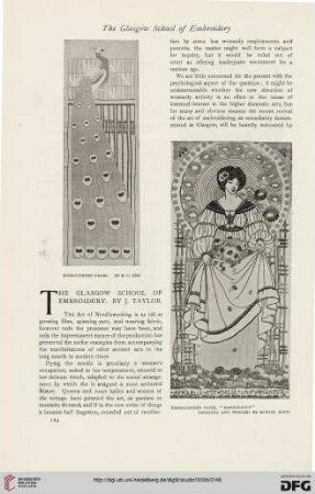 50: The Glasgow school of embroidery