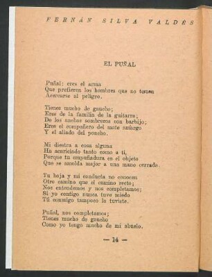 El puñal