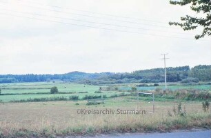 Wolkenweher Weg mit Blick in Richtung Brennermoor