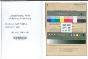 Entnazifizierung Heinrich Arnold , geb. 06.03.1910 (Staatsanwalt)