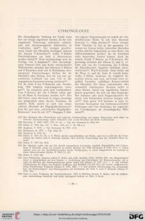 Chronologie