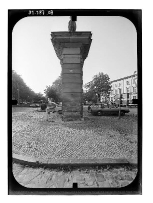 Potsdam. Jägertor (1733). Seitenansicht