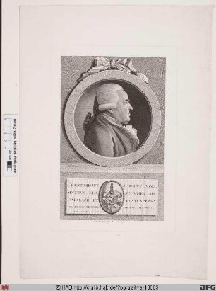Bildnis Christoph Carl Sigismund Holzschuher (von Aspach auf Harrlach)