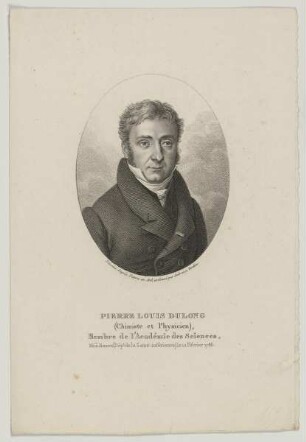 Bildnis des Pierre Louis Dulong