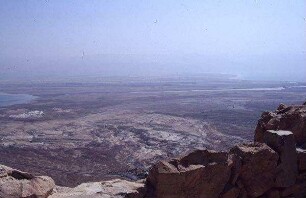 Blick von Massada zum Toten Meer [es-sebbe, Israel-Exkursion]