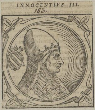 Bildnis des Innocentius III.