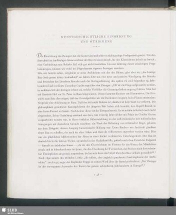 Kunstgeschichtliche Einordnung Und Würdigung