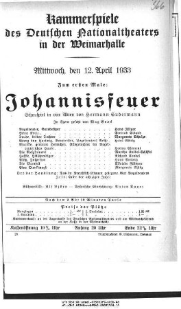 Johannisfeuer