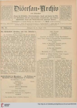 12: Klostertheater in Marchthal – ein Beitrag zur Geschichte des Schuldramas in Schwaben, [2]