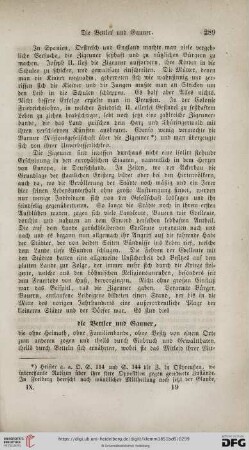 Die Bettler und Gauner
