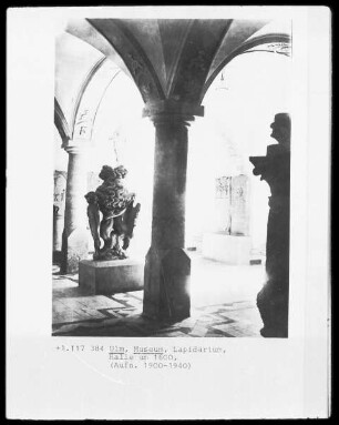 Ulmer Museum, Ausstellungsraum, Lapidarium, Halle um 1600